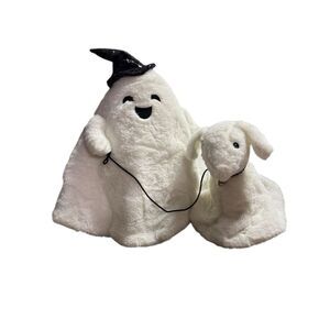Goblin & Ghoul Ghost and Dog Plush Set Halloween Decor
